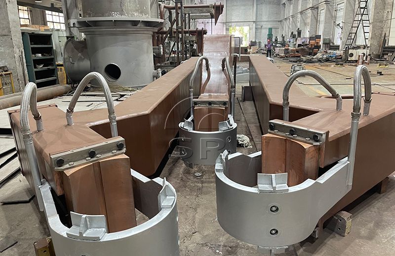 電弧爐電極夾頭